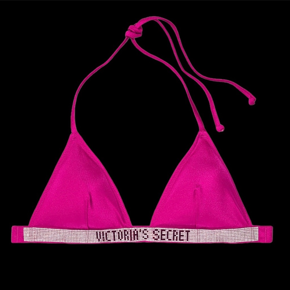 VICTORIA'S SECRET Shine Strap Triangle Bikini Top
